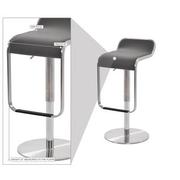 Binx Gray Adjustable Stool  alternate image, 7 of 7 images.