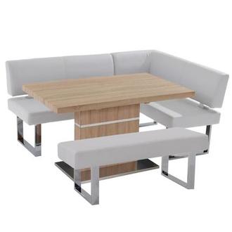 Lorange/Linden 3-Piece Right Corner Nook Set