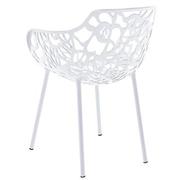 Rosie White Accent Chair  alternate image, 3 of 4 images.