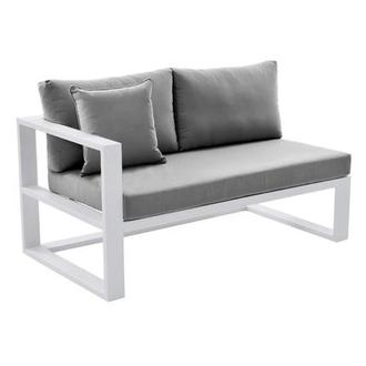Mykonos Gray Left Sofa