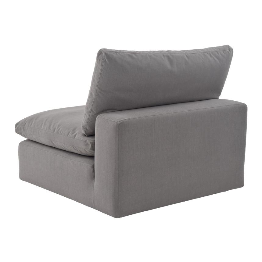 Nube Gray Armless Chair  alternate image, 2 of 6 images.