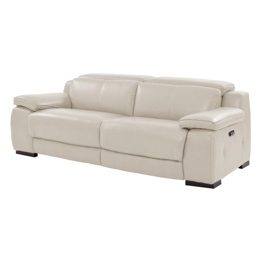 marco leather power reclining sofa