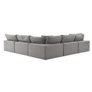 Nube II Gray Sectional Sofa  alternate image, 4 of 10 images.