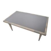 Neilina Brown Rectangular Dining Table  alternate image, 4 of 5 images.