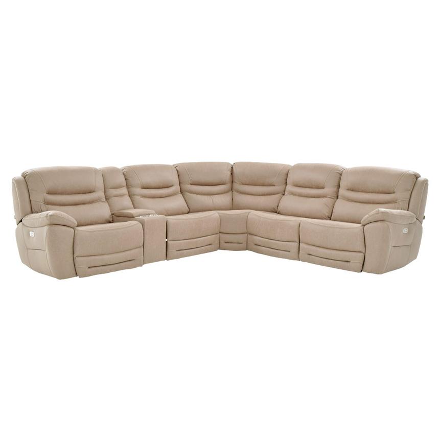 Dan Cream Power Reclining Sectional  main image, 1 of 11 images.