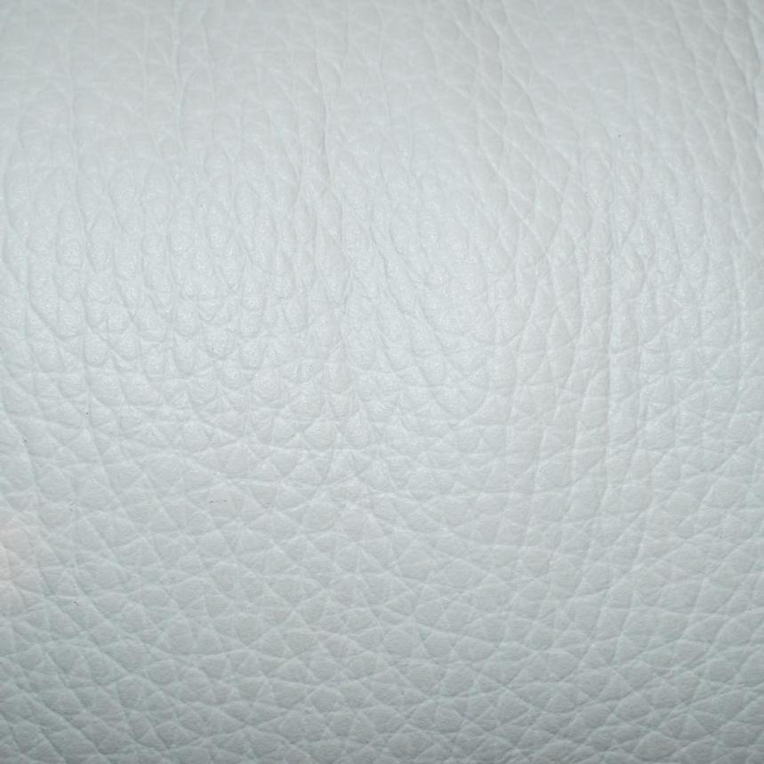 Enzo Pure White Leather Swivel Chair  alternate image, 11 of 11 images.