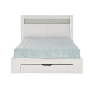 Benton White Full Storage Bed  alternate image, 3 of 7 images.