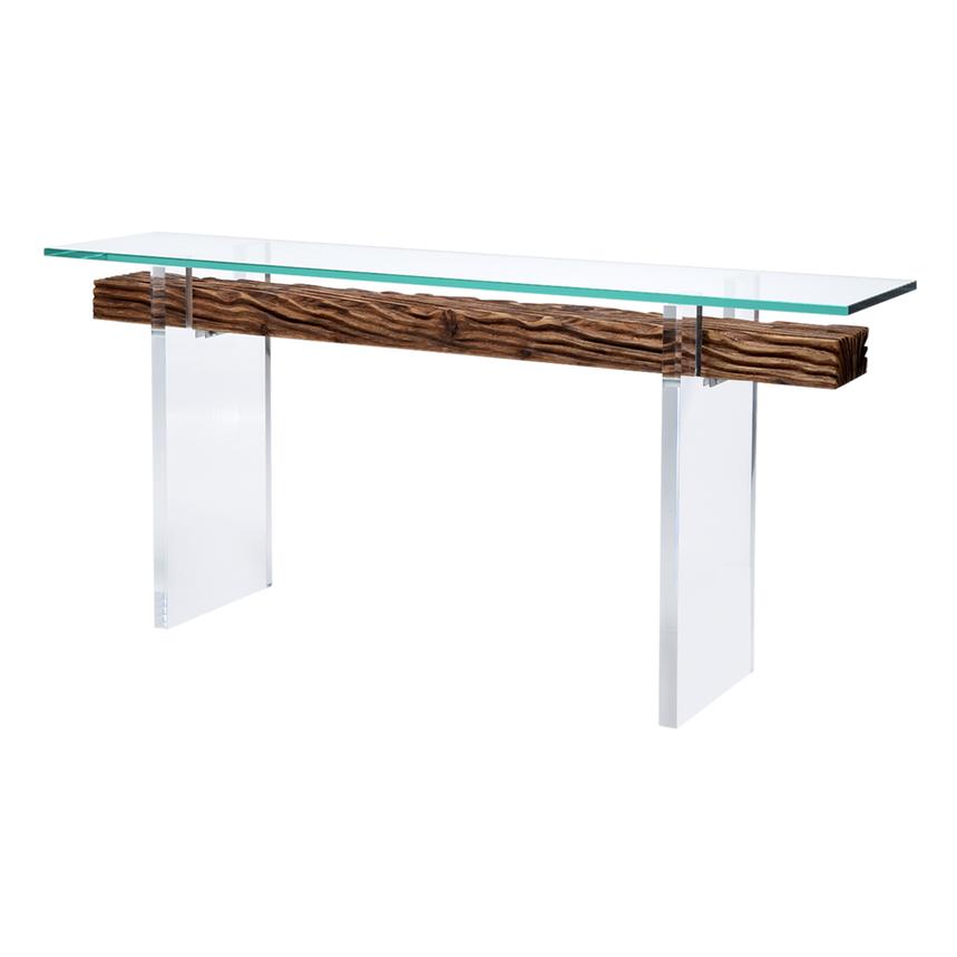 Miami Beach Natural Console Table  main image, 1 of 8 images.