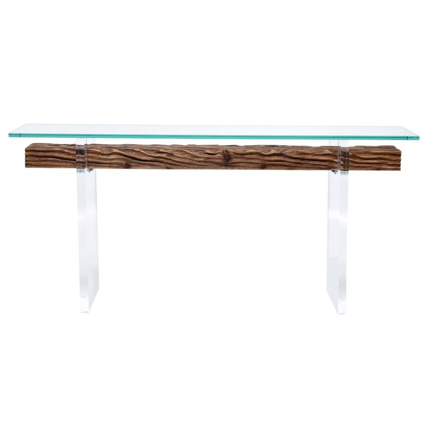 Miami Beach Natural Console Table El Dorado Furniture