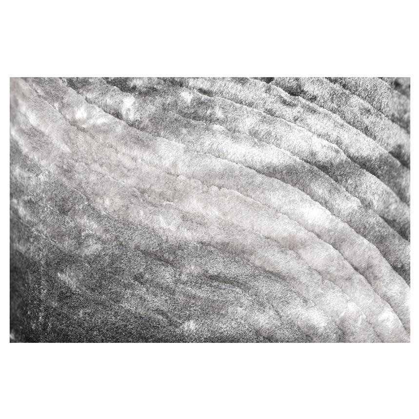 Retro Black 5' x 8' Area Rug  alternate image, 2 of 2 images.