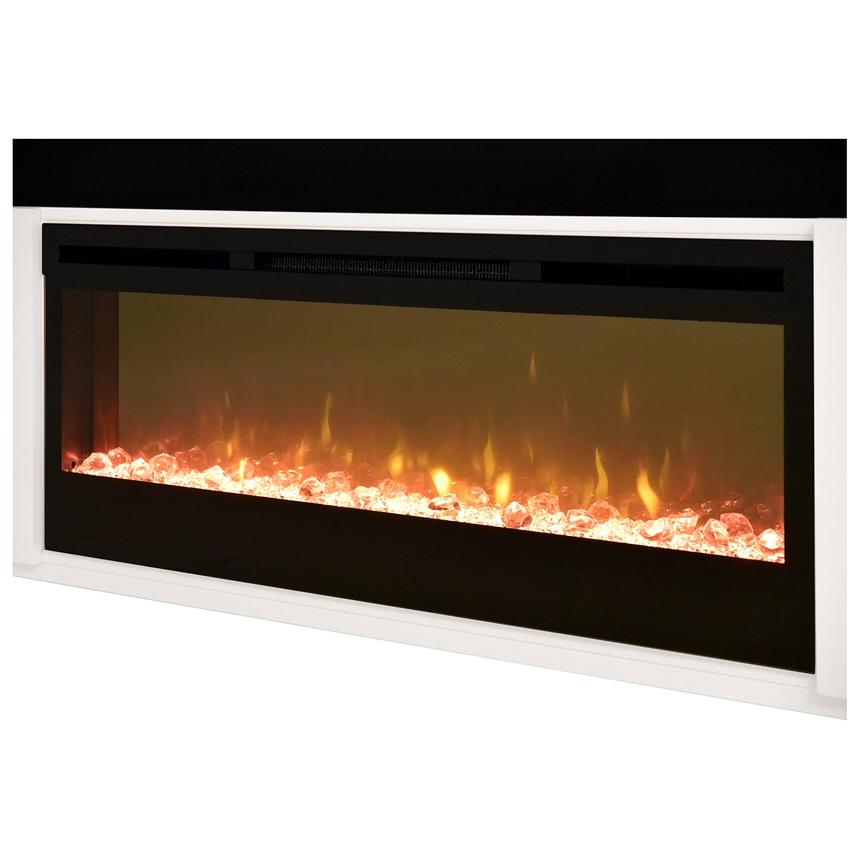 Mile White Electric Fireplace  alternate image, 8 of 12 images.