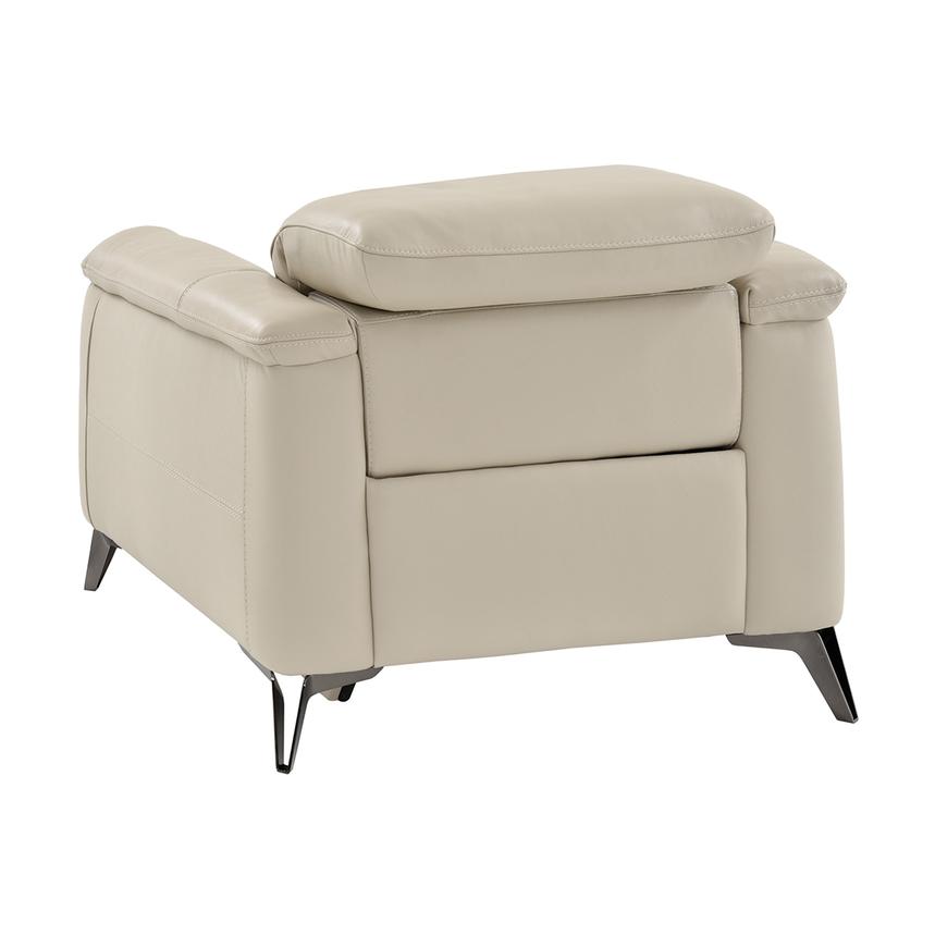 Anabel Cream Leather Power Recliner  alternate image, 5 of 12 images.