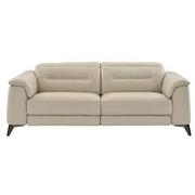 Anabel Cream Leather Power Reclining Sofa  alternate image, 5 of 14 images.