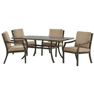 Outdoor Furniture Dining Sets El Dorado Manchester 5 Piece Patio Set