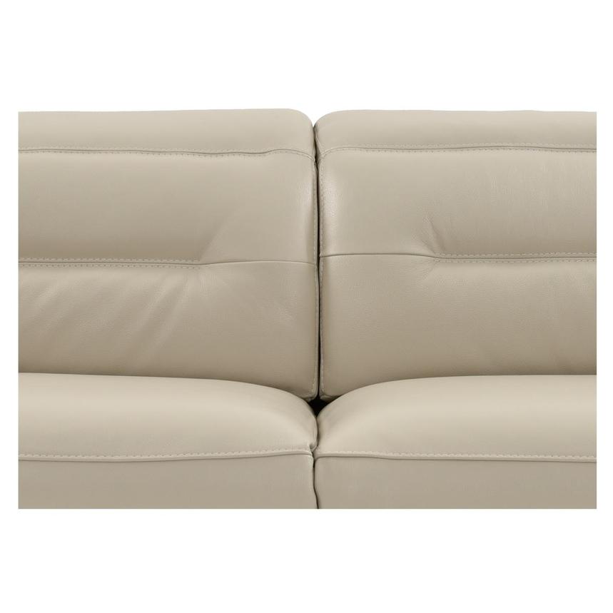 Anabel Cream Leather Power Reclining Sectional with 6PCS/3PWR  alternate image, 9 of 17 images.