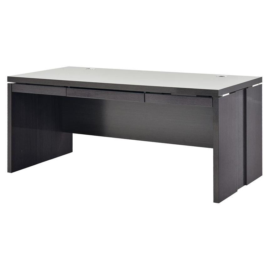 Valery w/Keyboard Tray Executive Desk  main image, 1 of 6 images.