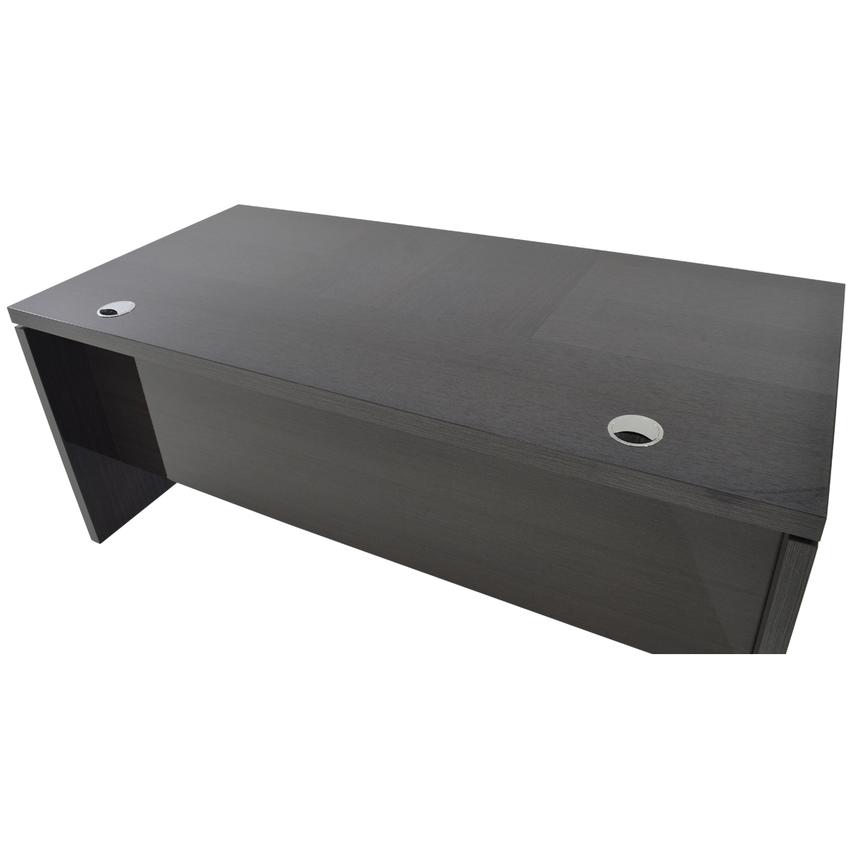 Valery w/Keyboard Tray Executive Desk alternate image, 4 of 6 images.