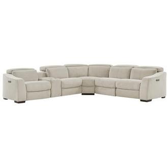Jameson White Power Reclining Sectional