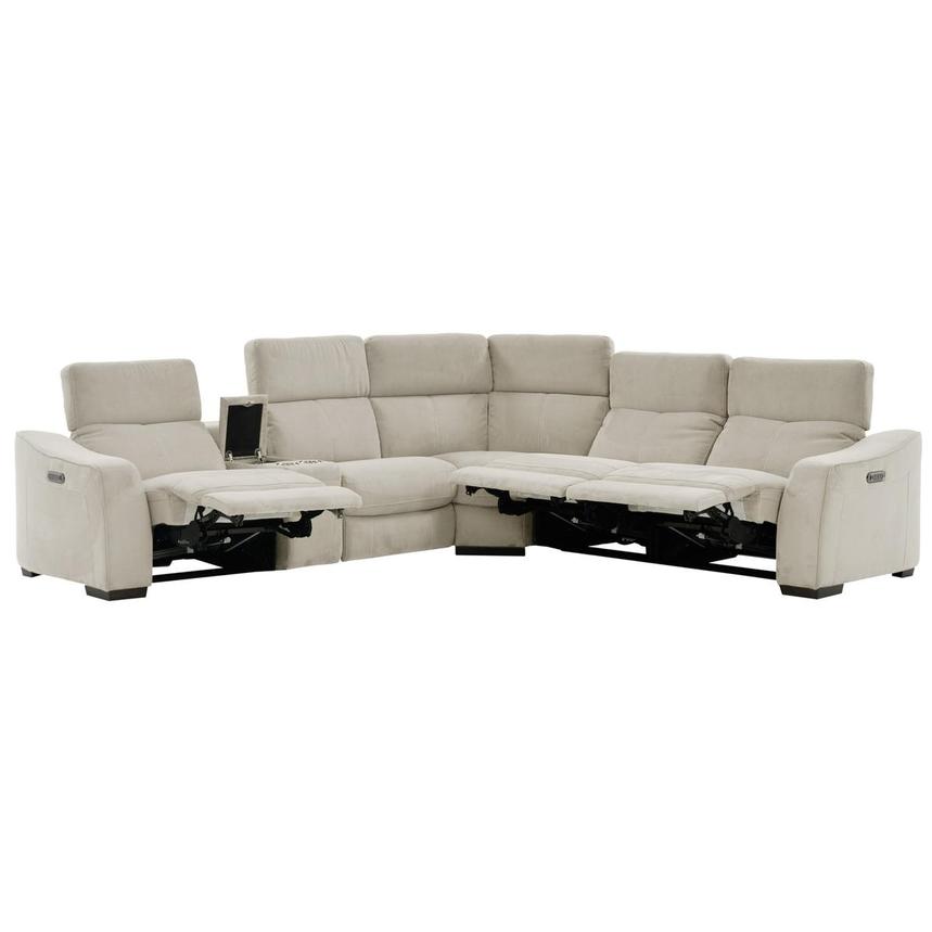 Jameson Cream Power Reclining Sectional with 6PCS/3PWR  alternate image, 2 of 10 images.