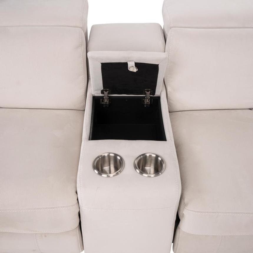 Jameson Cream Power Reclining Sectional with 6PCS/3PWR alternate image, 5 of 10 images.
