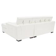 Reeve White Sleeper w/Right Chaise  alternate image, 4 of 8 images.