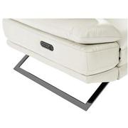 Toronto White Leather Power Reclining Sofa w/Right Chaise  alternate image, 10 of 11 images.