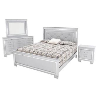 Isabel Gray 4-Piece Queen Bedroom Set