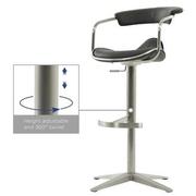 Primo Gray Adjustable Stool  alternate image, 7 of 8 images.