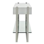 Bogota White Console Table  alternate image, 4 of 7 images.