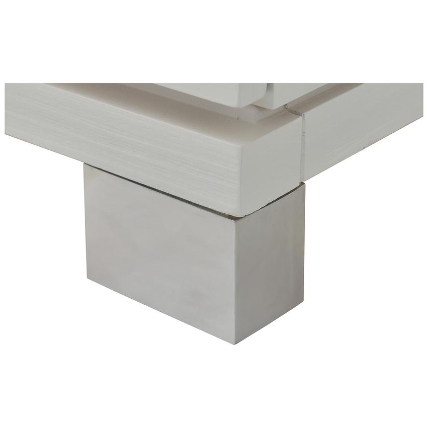 Venezia White Vanity Desk  alternate image, 6 of 6 images.