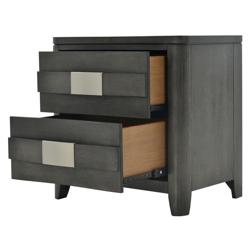 Contour Gray Nightstand  alternate image, 4 of 9 images.