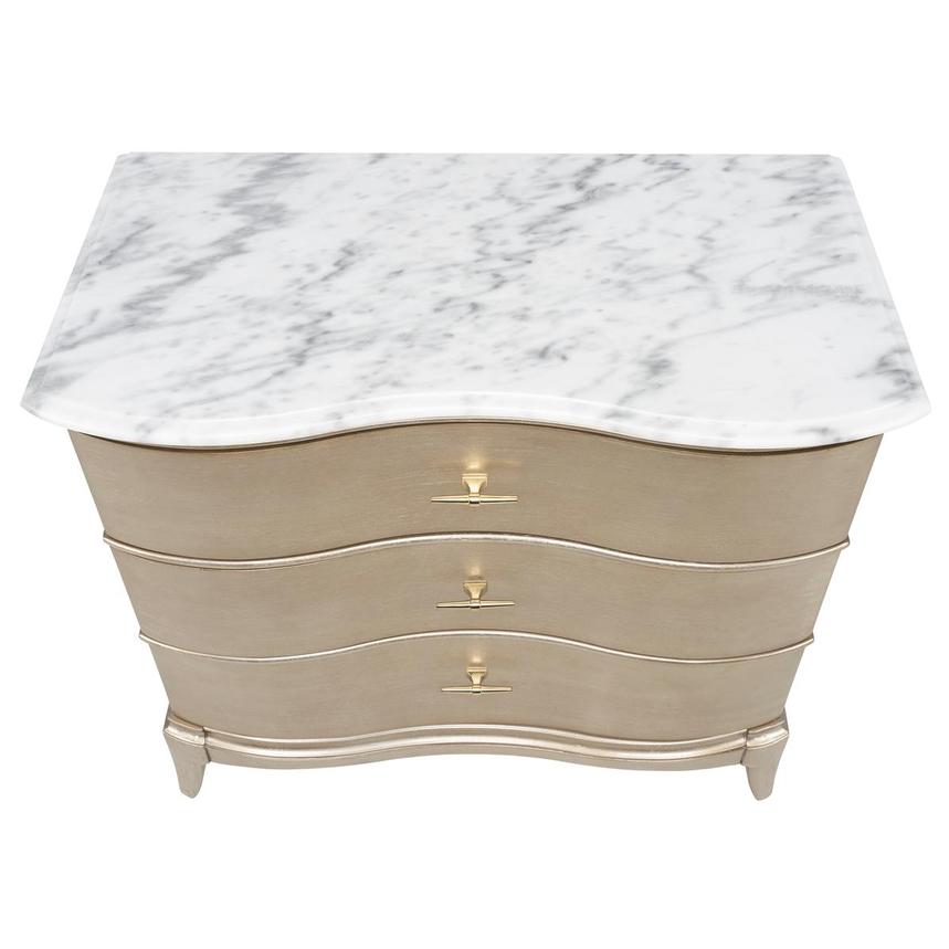 Starlite Marble Top Nightstand  alternate image, 4 of 10 images.