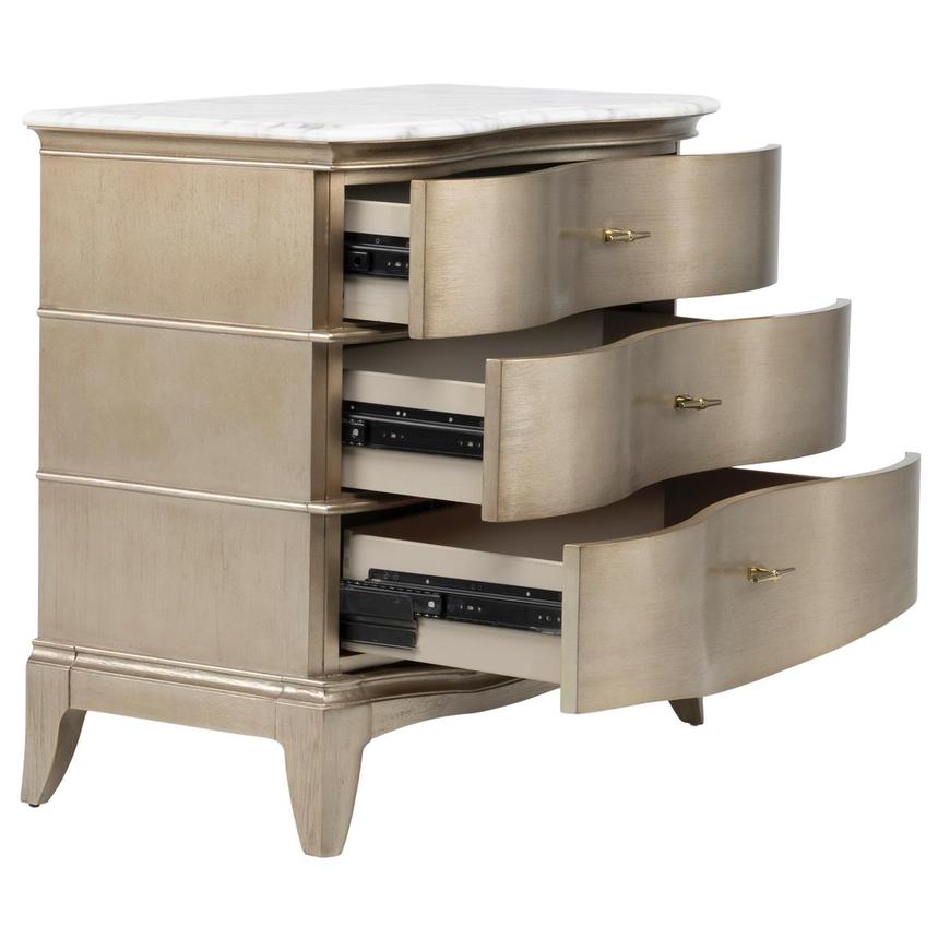Starlite Marble Top Nightstand alternate image, 3 of 10 images.