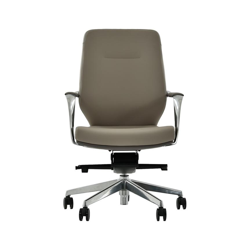 Yoshi Gray Low Back Desk Chair  alternate image, 2 of 8 images.