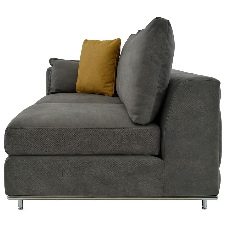 Grigio Gray Left Sofa  alternate image, 4 of 7 images.