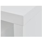 Avanti White Coffee Table w/Casters  alternate image, 5 of 6 images.