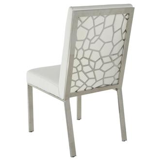 Wellington White Side Chair