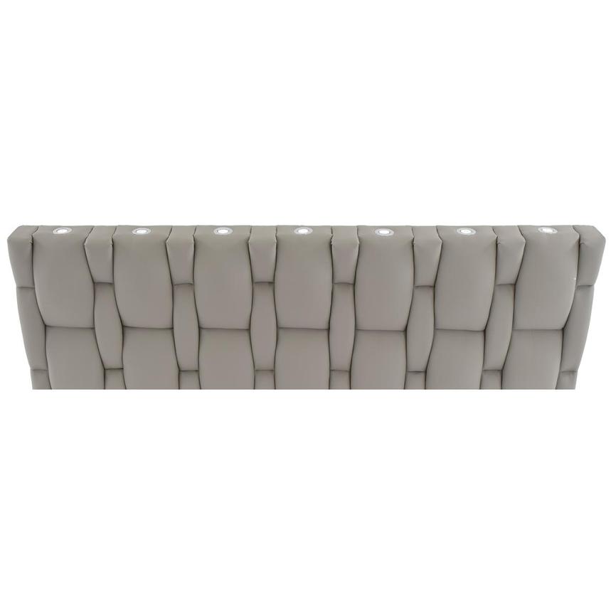 Livia Gray King Platform Bed  alternate image, 7 of 8 images.