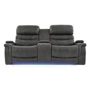 Lum Power Reclining Sofa w/Console  main image, 1 of 13 images.
