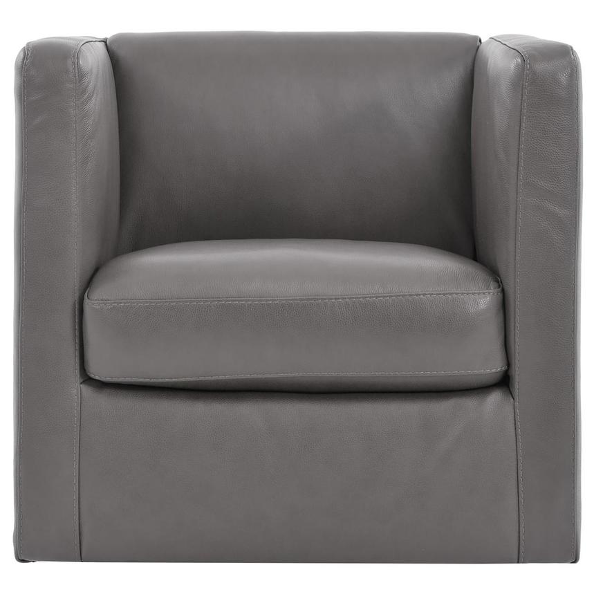 Cute Gray Accent Chair  alternate image, 4 of 7 images.
