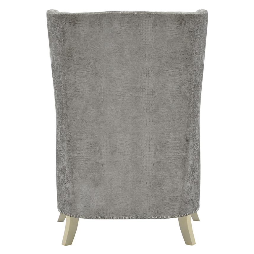 Page Gray Accent Chair  alternate image, 4 of 7 images.
