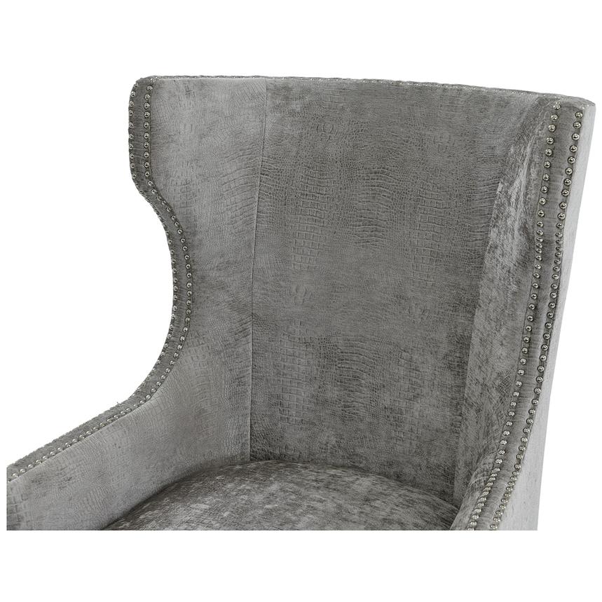 Page Gray Accent Chair  alternate image, 5 of 7 images.