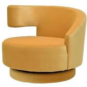 Okru Yellow Accent Chair  alternate image, 2 of 8 images.