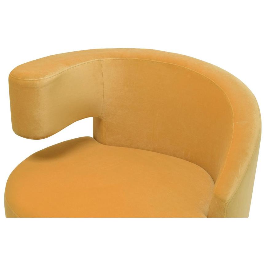 Okru Yellow Accent Chair  alternate image, 5 of 8 images.