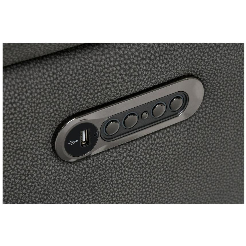 Karly Dark Gray Power Reclining Sectional with 5PCS/3PWR  alternate image, 7 of 9 images.