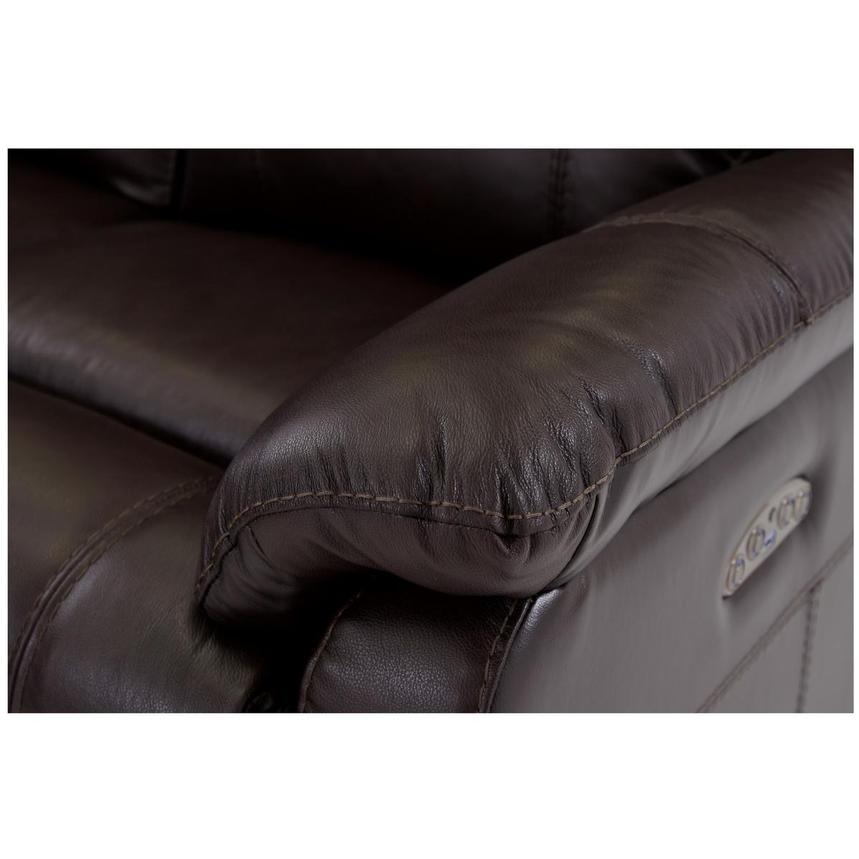 Ronald 2.0 Brown Leather Power Reclining Sectional with 5PCS/3PWR  alternate image, 5 of 6 images.