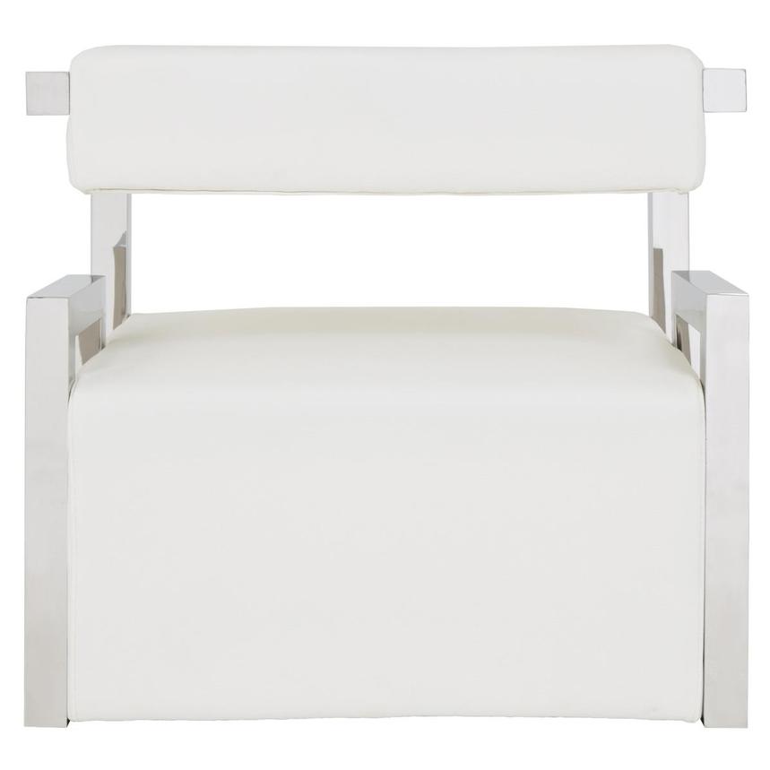 Versana White Accent Chair  alternate image, 5 of 6 images.