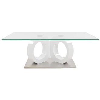 Stop 36 White Coffee Table