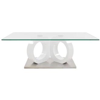 Stop 36 White Coffee Table