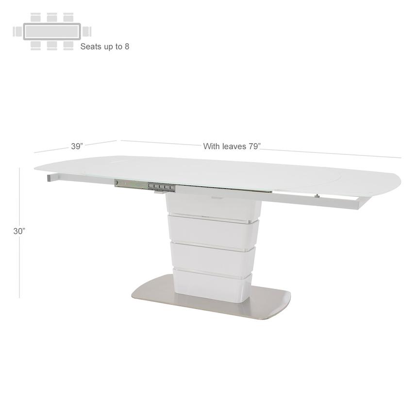 Santal Extendable Dining Table  alternate image, 4 of 8 images.